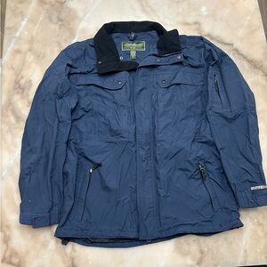 Eddie Bauer Weatheredge Dark Blue Men's Military Jacket